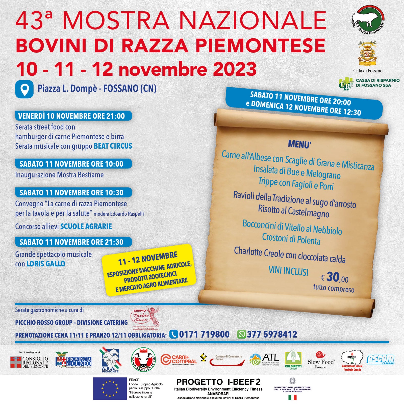 43^ Mostra Nazionale dei Bovini di Razza Piemontese